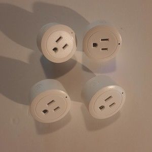 4 Pack- WIFI Smart Plug,  Works with Alexa & Google Assistant